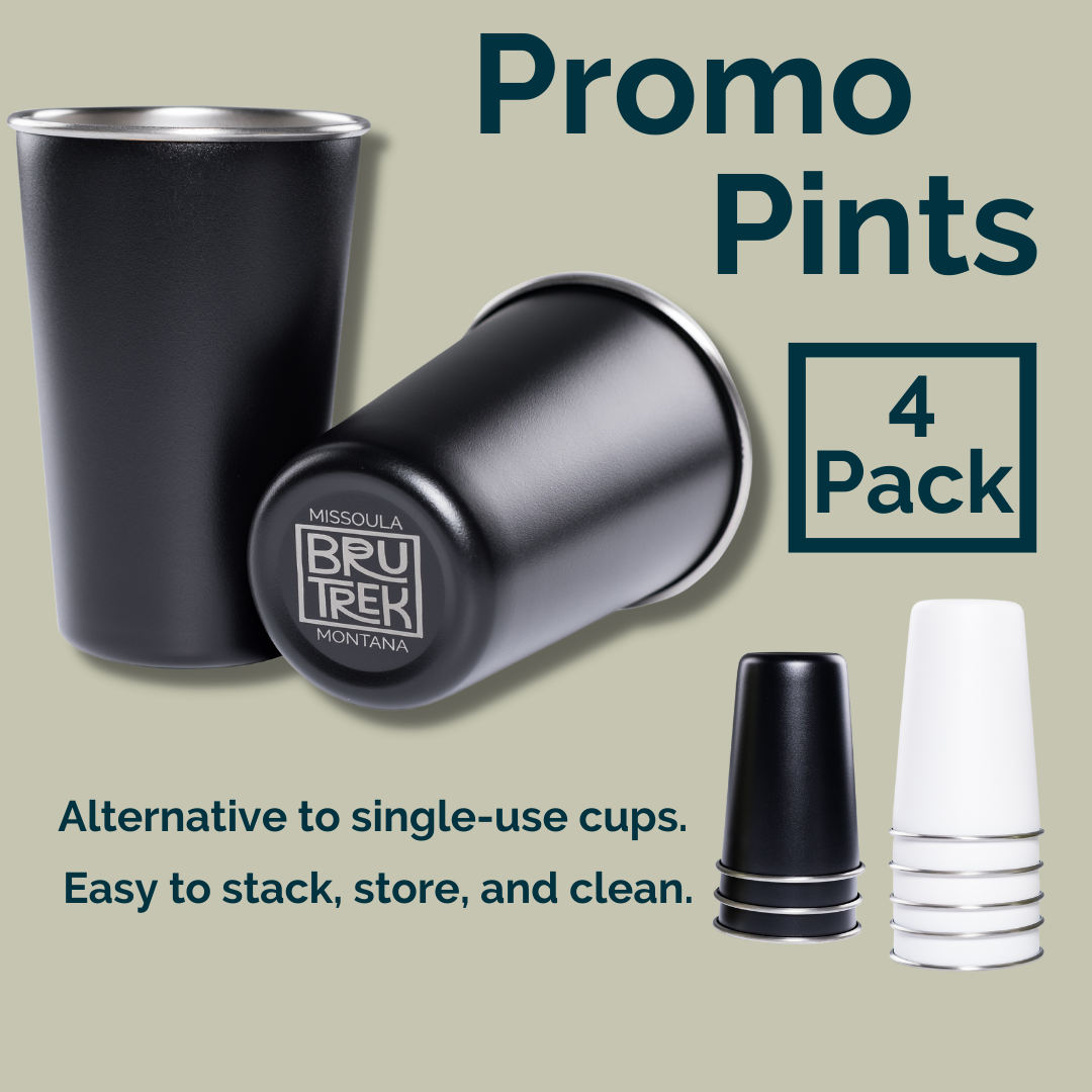 Promo Cup (4-pack) by BruTrek® The Formosa Coffee