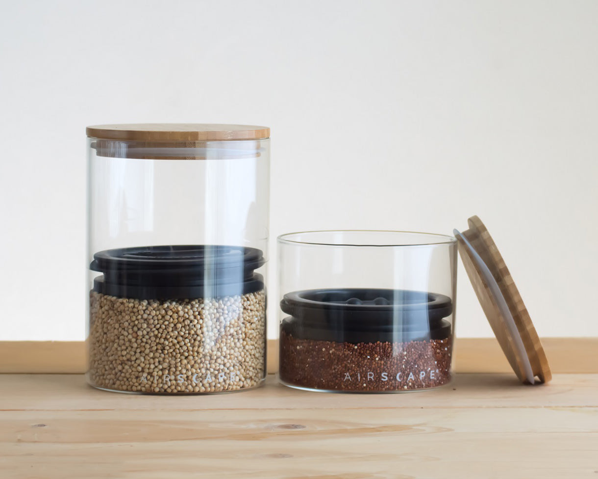 Airscape® Glass Coffee Canister The Formosa Coffee