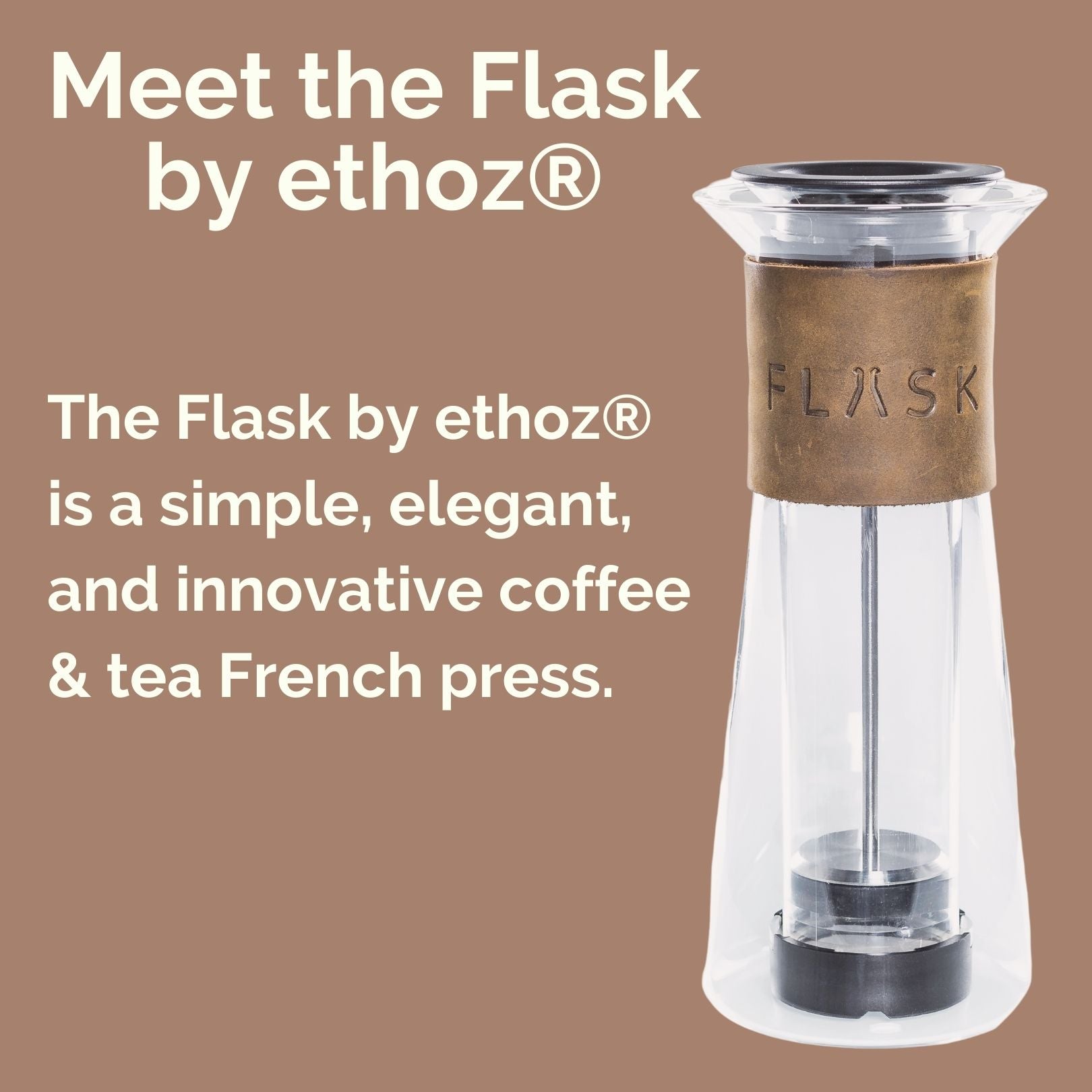 ethoz® FLASK French Press The Formosa Coffee