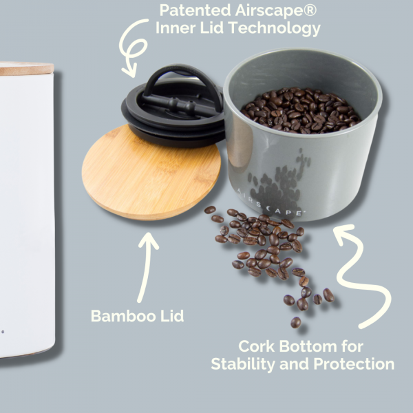 Airscape® Ceramic Coffee Canister The Formosa Coffee